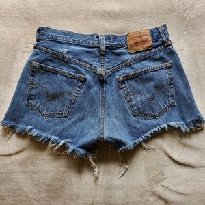 Levi's 501 Cutoff Jean Shorts 33x32